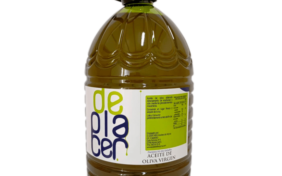 Aceite de Oliva Virgen caja con 3 envases 5L PET – Campaña 22/23